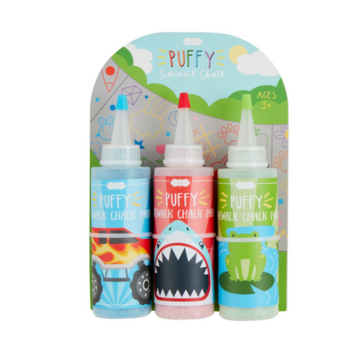 Puffy Paint Chalk Set- Two Styles