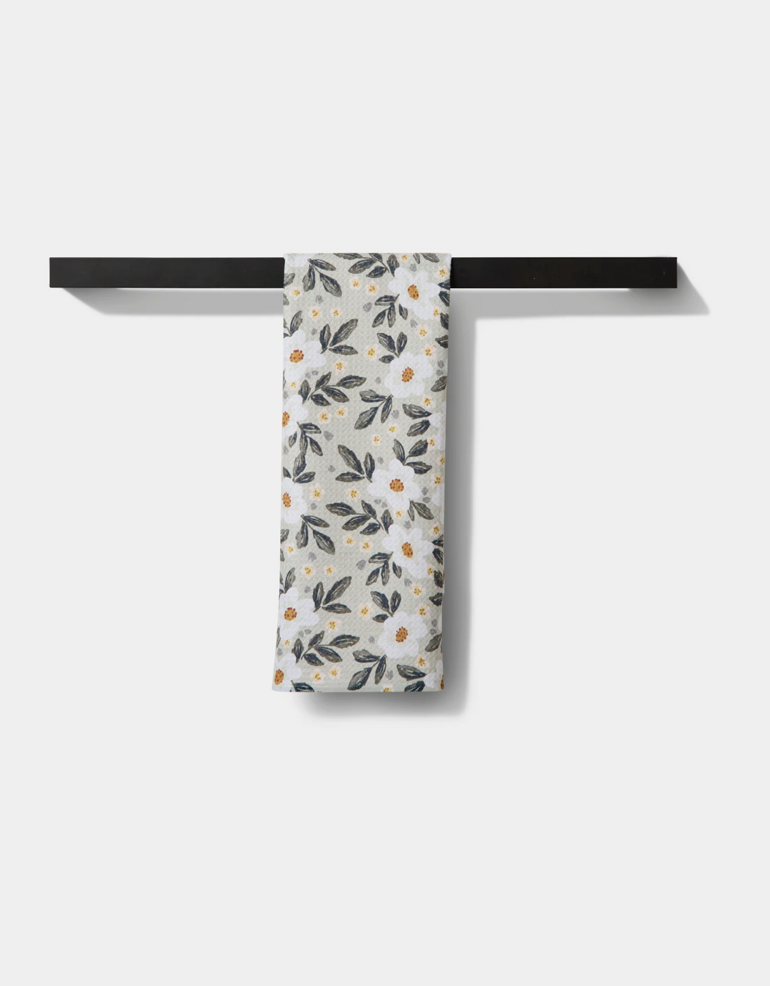 Geometry Tea Towel- Painted Spring Flowers