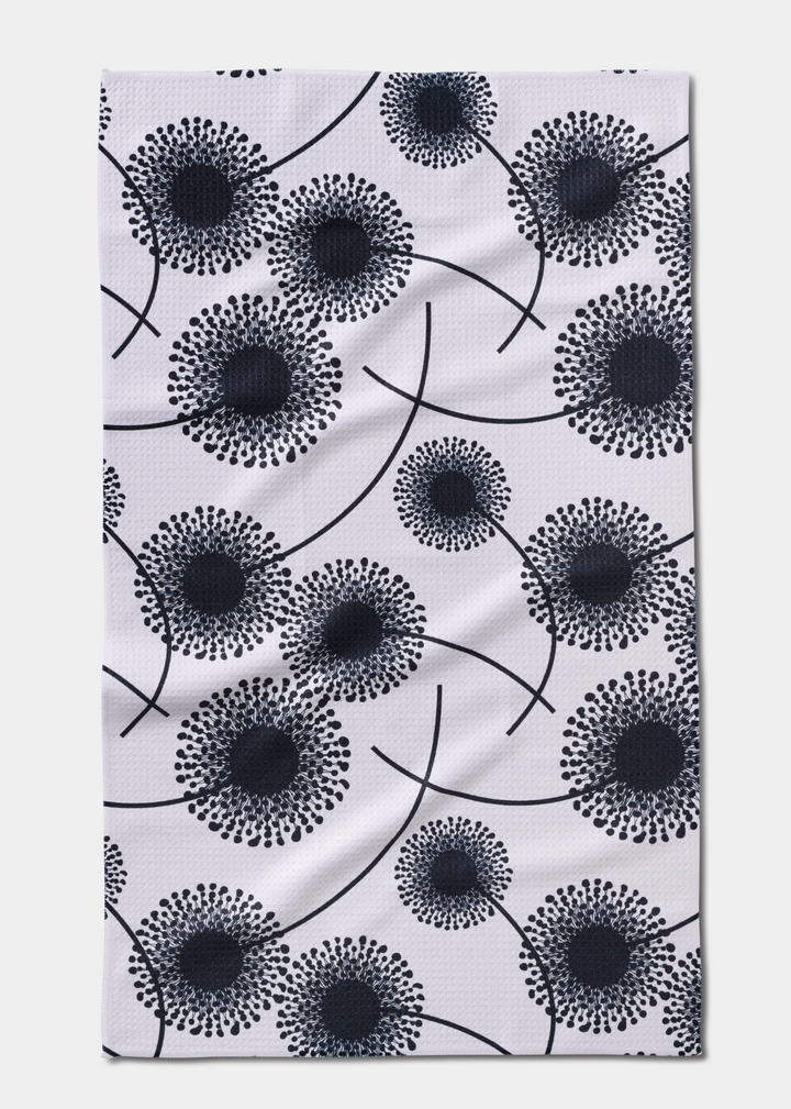 Geometry Kitchen Tea Towel- Fully Bloomed