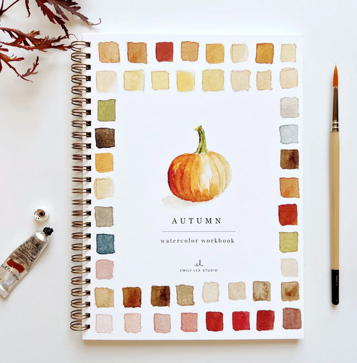 Emily Lex Studios: Autumn Watercolor Workbook