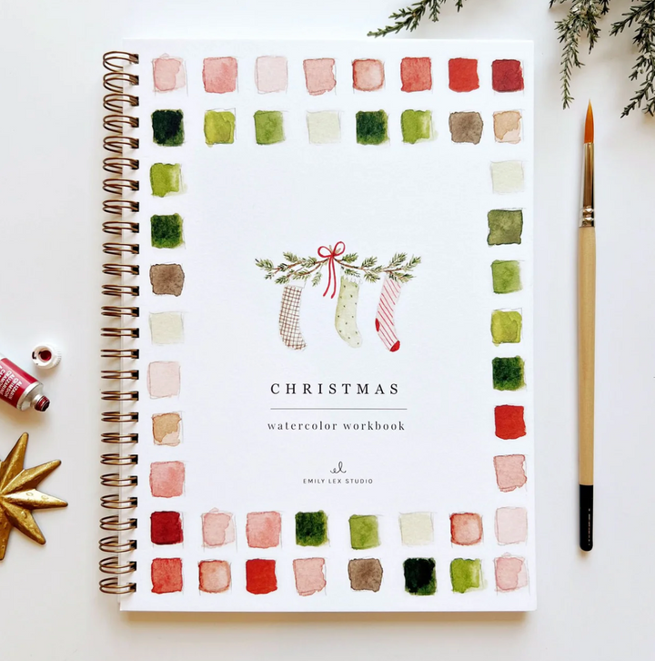 Emily Lex Studios: Christmas Watercolor Wookbook