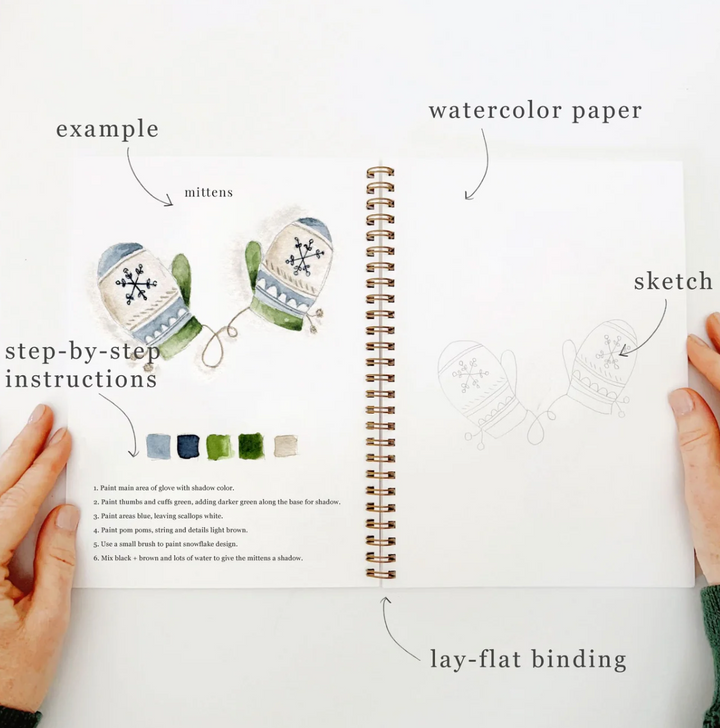 Emily Lex Studios: Winter Watercolor Workbook