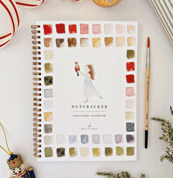 Emily Lex Studios: Nutcracker Watercolor Workbook