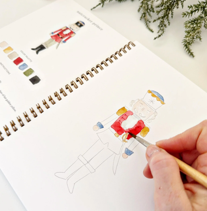Emily Lex Studios: Nutcracker Watercolor Workbook