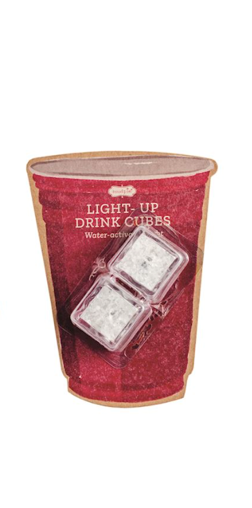 Tailgate Light Up Drink Cubes- Set of 2