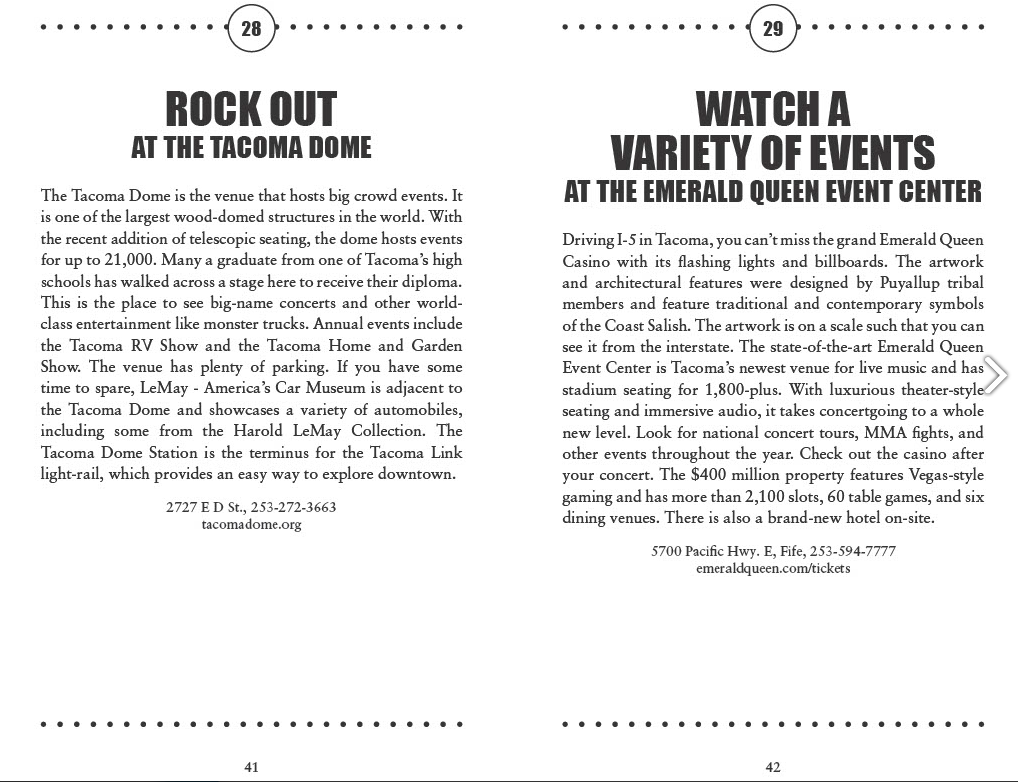 100 Thing To Do In Tacoma Before You Die- Second Edition