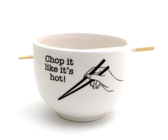 Chop it Like It's Hot Chopstick Bowl