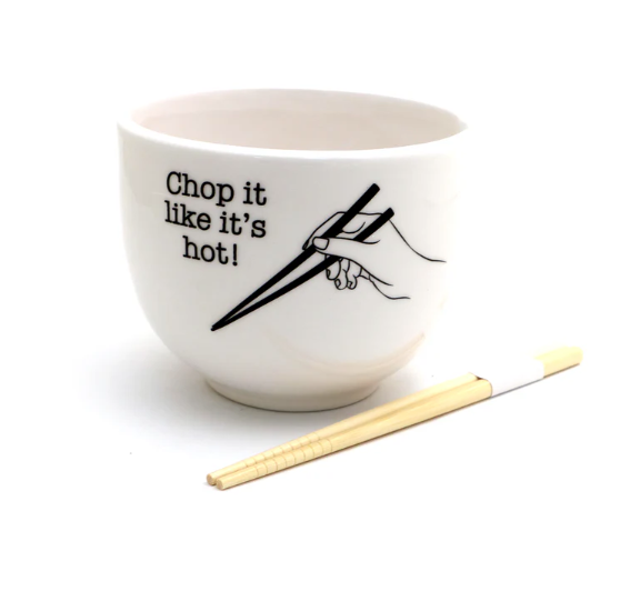 Chop it Like It's Hot Chopstick Bowl