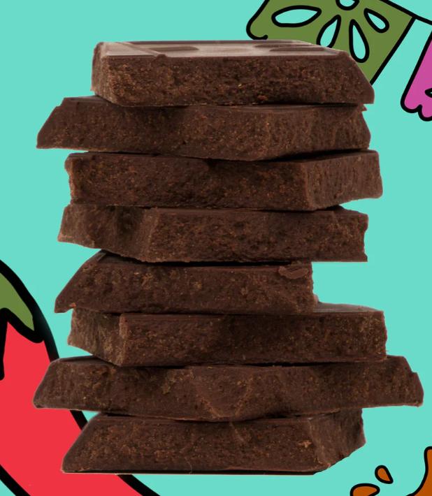 Maeve Dark Chocolate Truffle Bar: Mexican Hot Cocoa