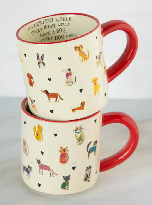Bungalow Animal Mugs- Two Styles