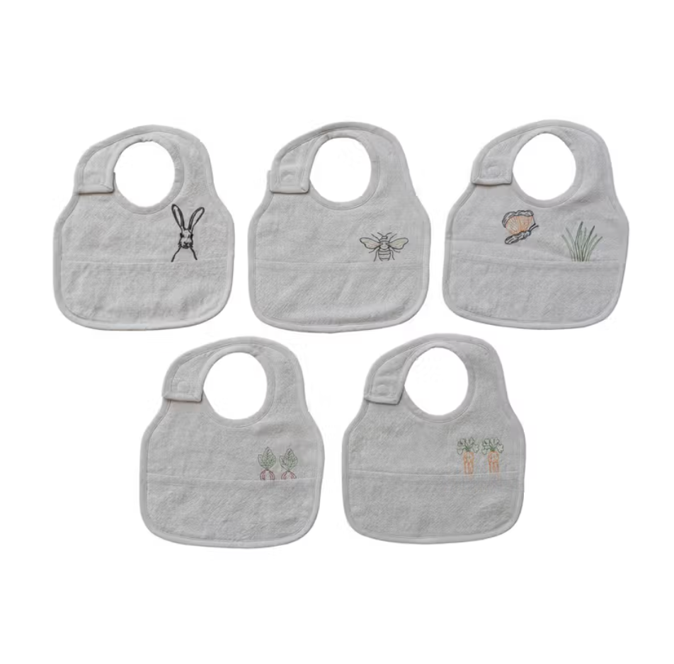 Cotton & Linen Farm Bibs