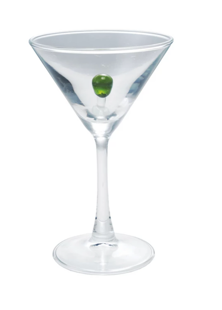 Glass Olive Icon Martini Collection