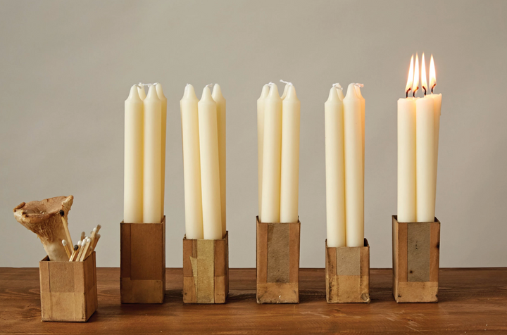 Unscented Tapers- 2 sizes- Sold Individually - Pine & Moss