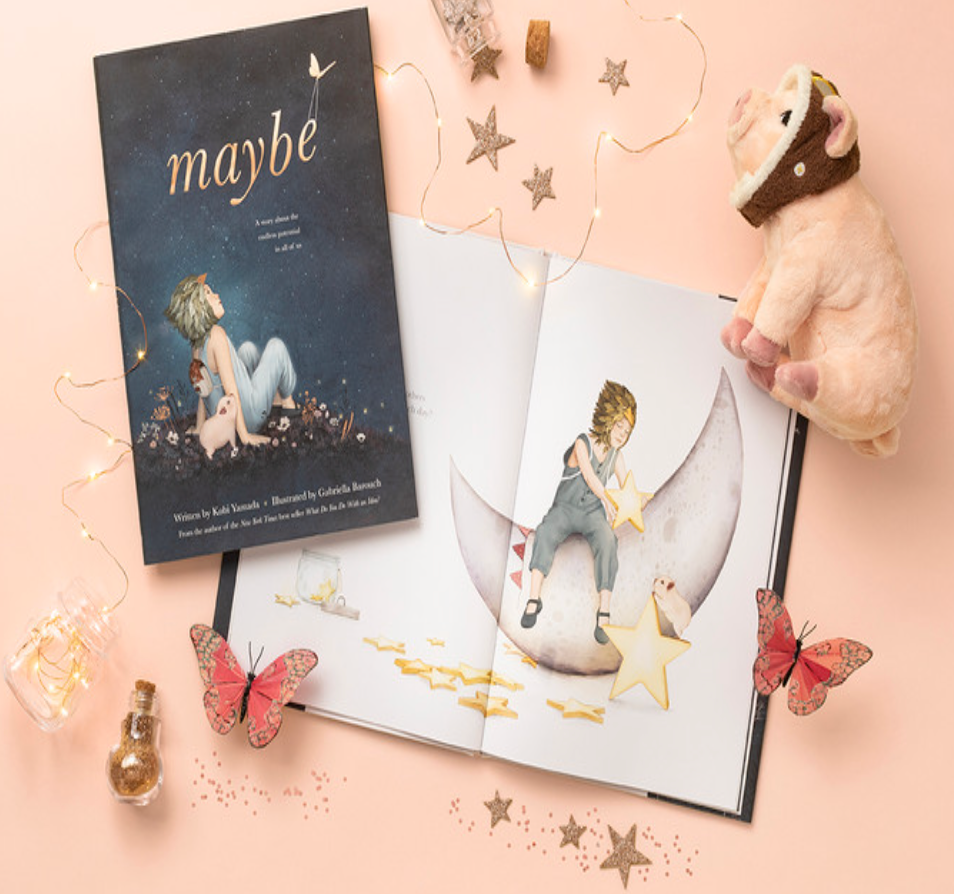 Maybe Book & Plush (sold seperately) - Pine & Moss