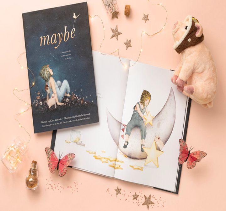 Maybe Book & Plush (sold seperately) - Pine & Moss