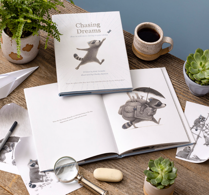 Chasing Dreams Book & Plush (sold seperately)