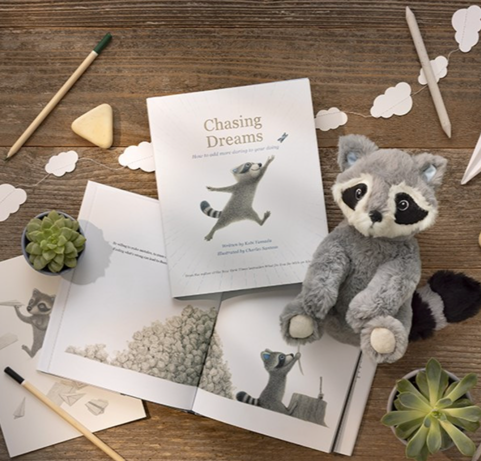 Chasing Dreams Book & Plush (sold seperately)