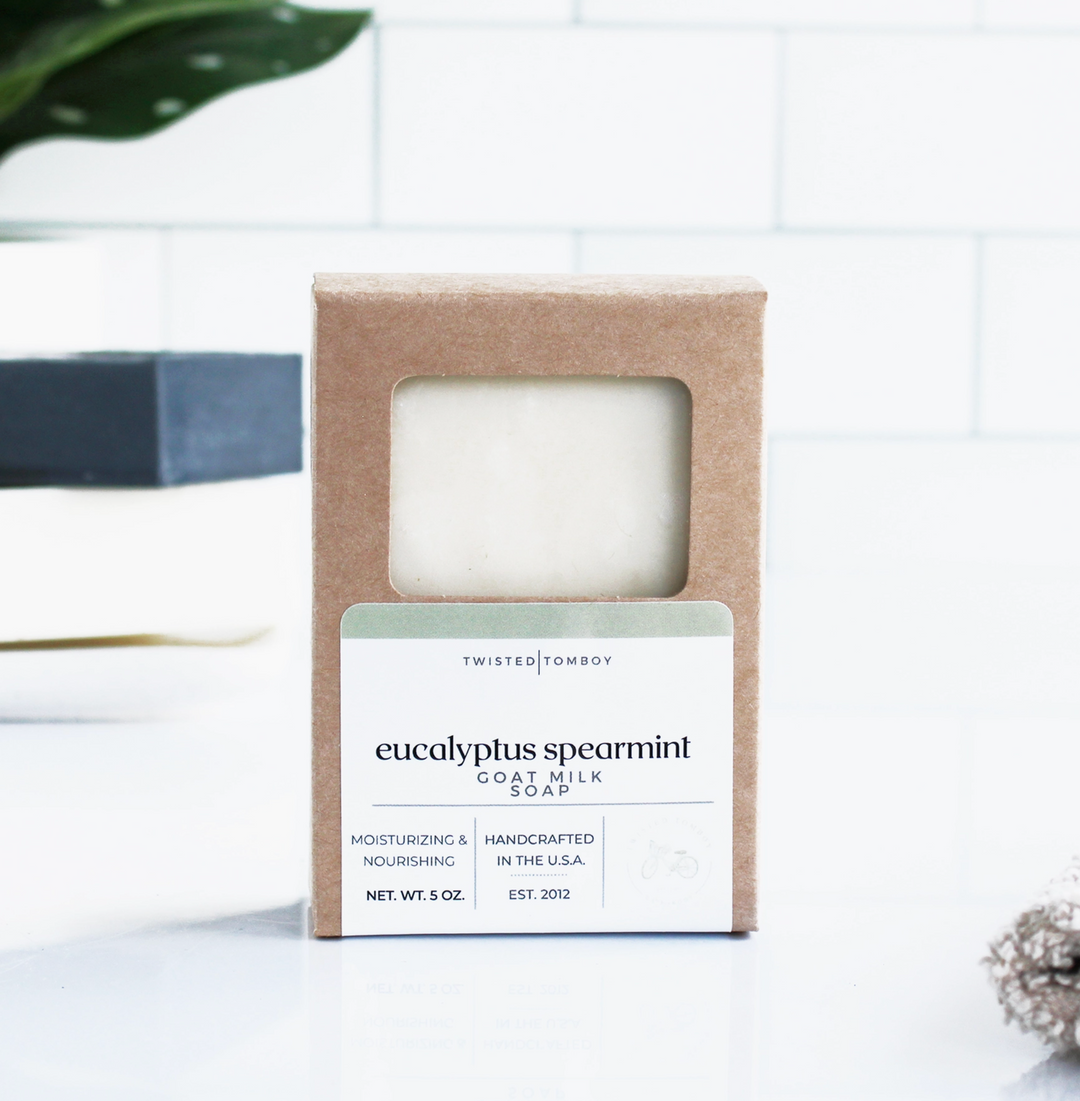 Twisted Tomboy Handcrafted Goat Milk Soap- 5 Scents to Choose From - Pine & Moss