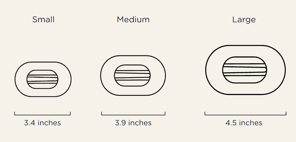 Soft Surf Large Flat Round Clip - Pine & Moss
