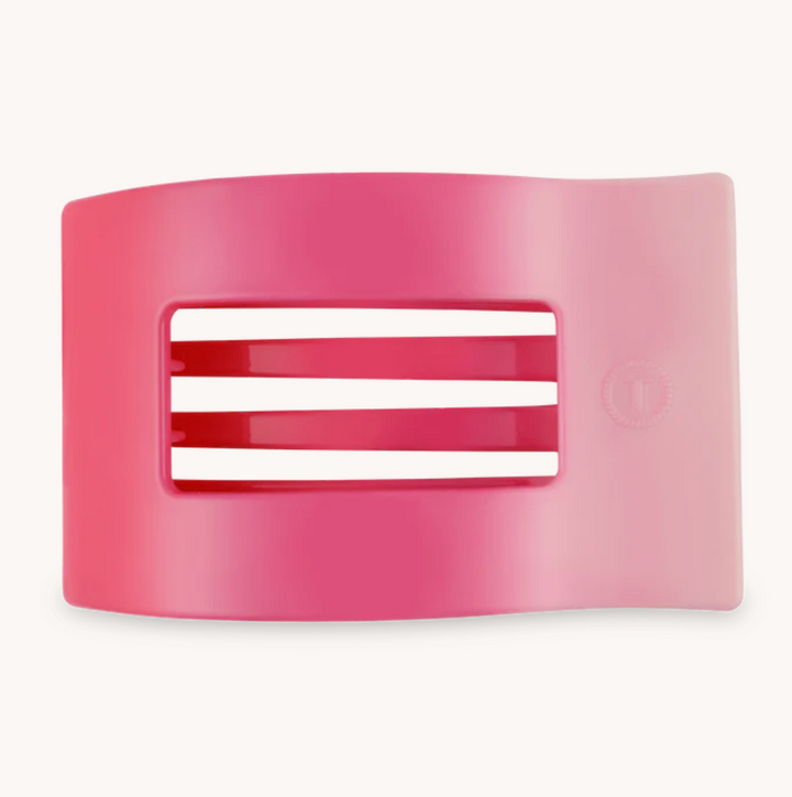 Kiss & Tell Medium Flat Clip - Pine & Moss