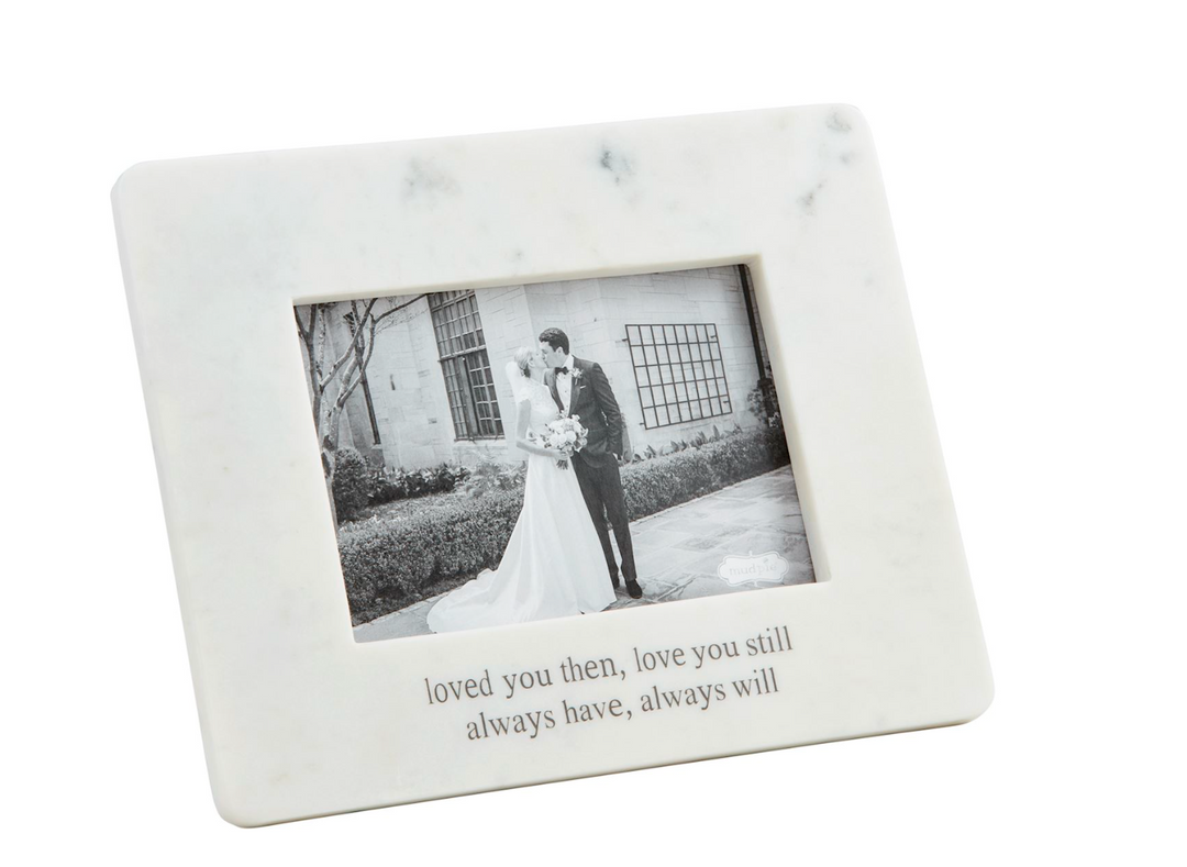 Loved You Then Marble Frame - Pine & Moss