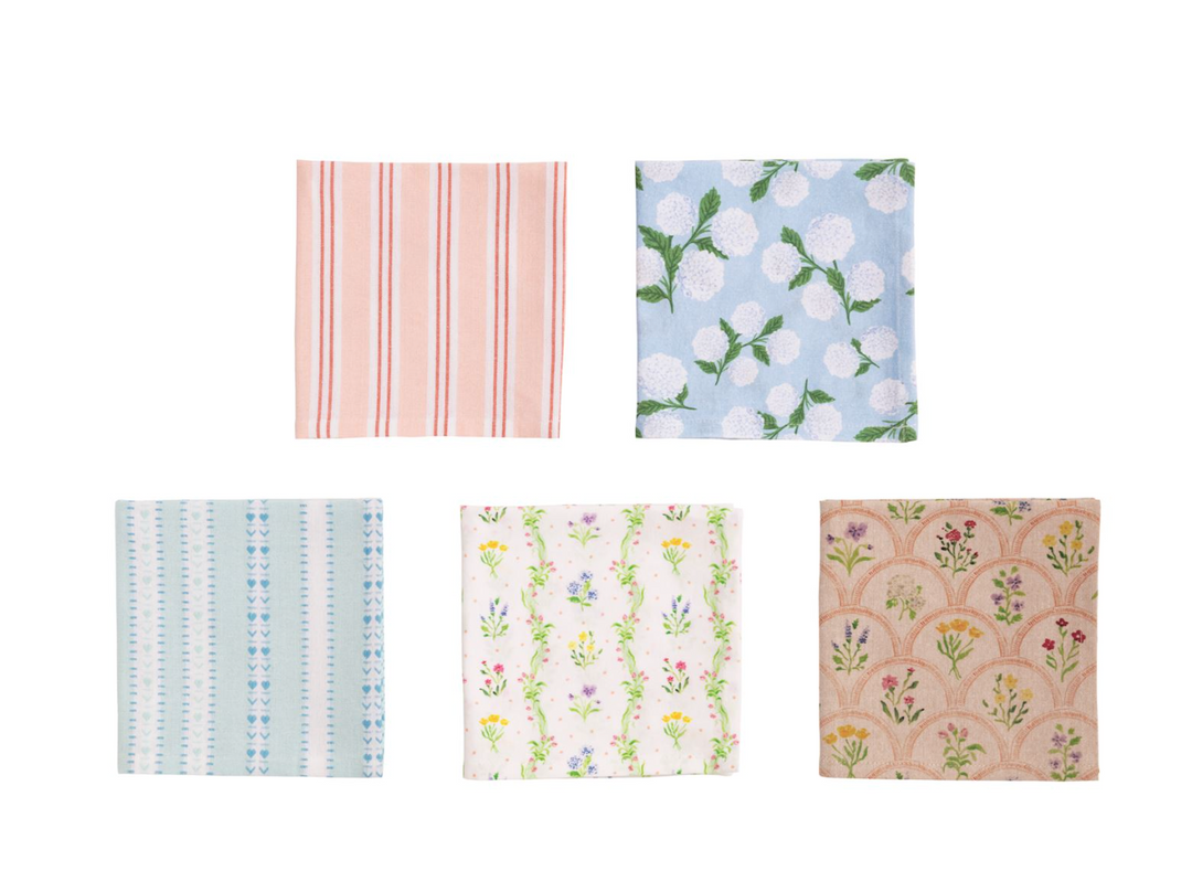 Floral Hand Towels- 5 Designs to Choose From - Pine & Moss