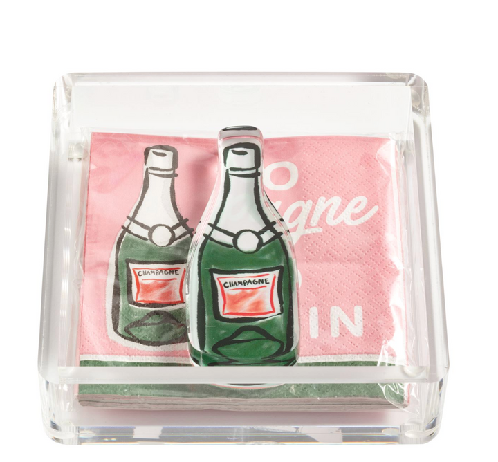 Acrylic Napkin Weight Set - Pine & Moss