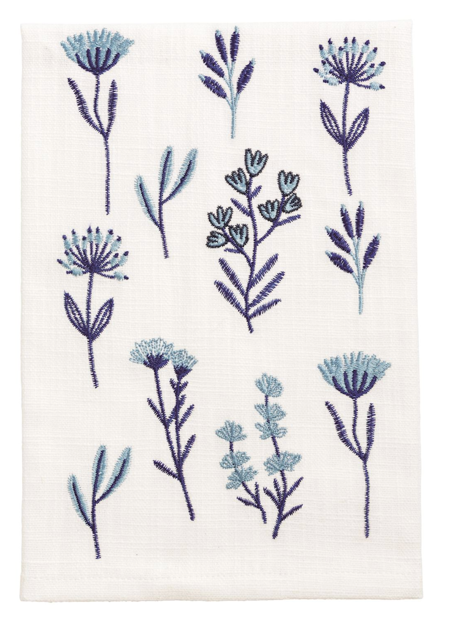 Floral Embroidered Hand Towel- 4 Styles to Choose From - Pine & Moss