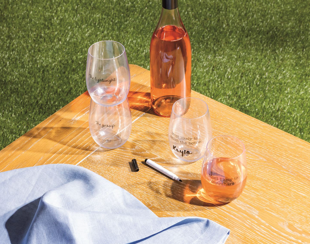 Wine Glass Sets- 2 Options to Choose From - Pine & Moss