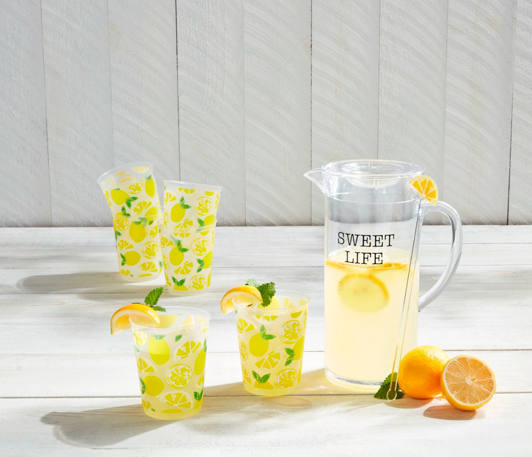 Lemonaid Party Pitcher Set - Pine & Moss
