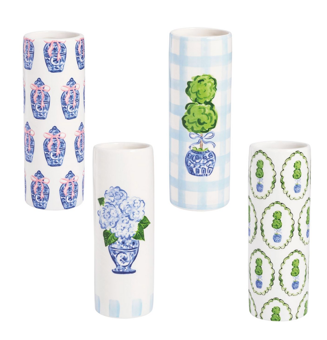 Topiary Stem Vases- 4 Styles to Choose From - Pine & Moss