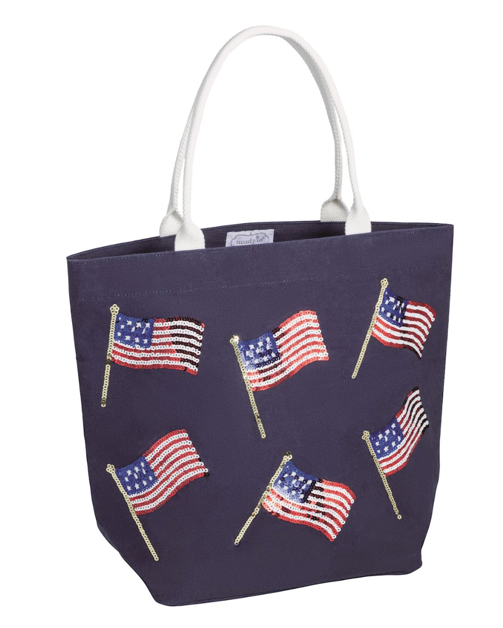 Americana Sparkle Totes- 3 Styles to Choose From - Pine & Moss