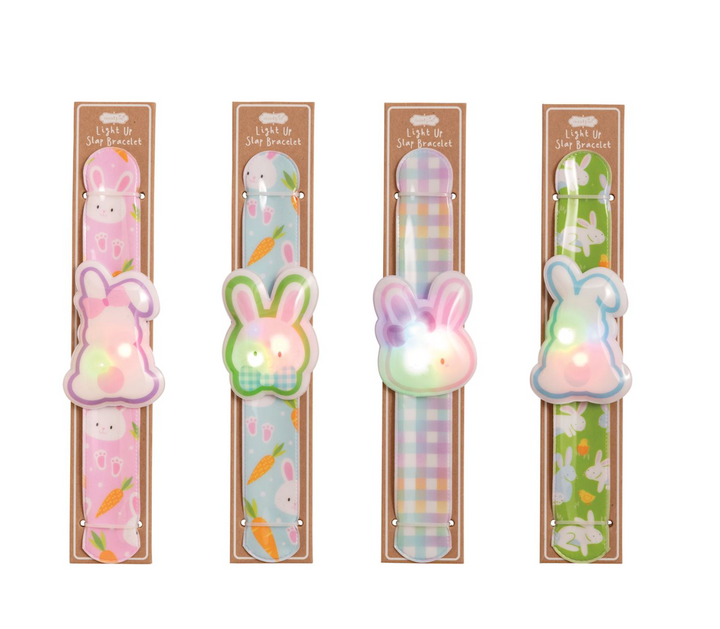Easter Light-Up Slap Bracelets - Pine & Moss