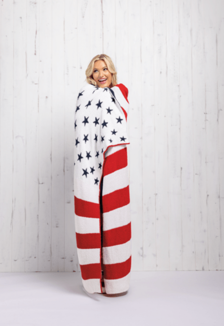 Americana Blanket - Pine &amp; Moss