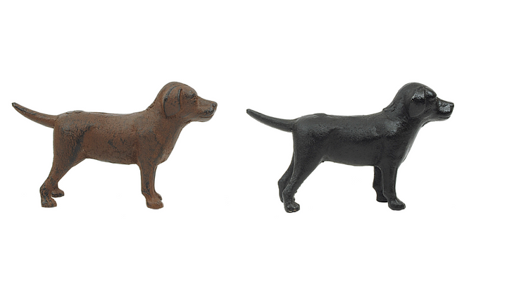 Cast Iron Lab Decor- Two Colors