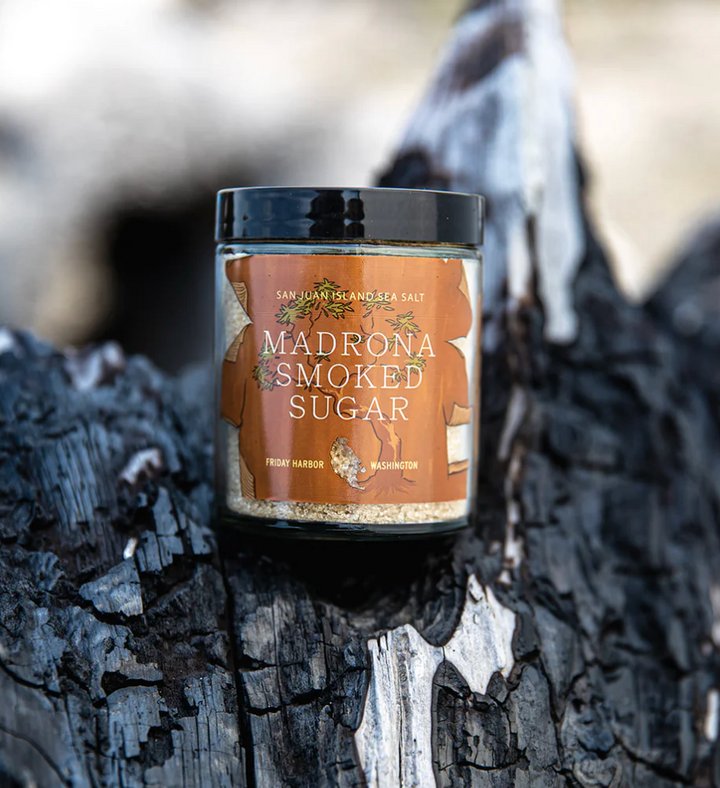 San Juan Island Sea Salt: Madrona Smoked Sugar