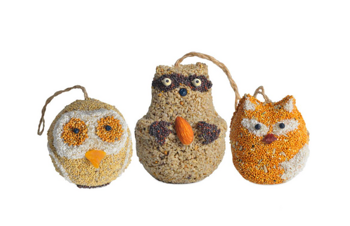 Woodland Friends Bird Feed Ornaments