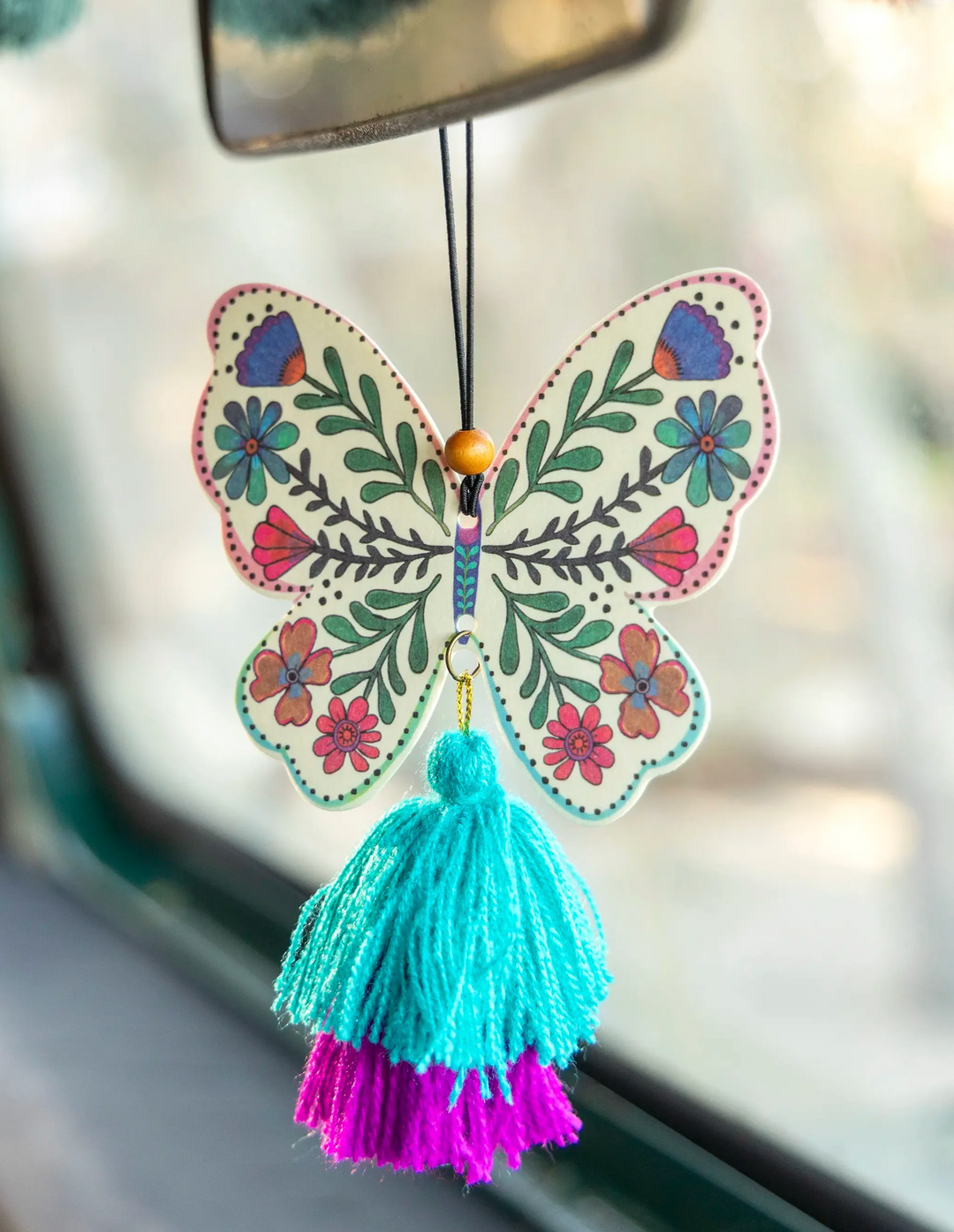 Car Air Freshener: Butterfly - Pine & Moss