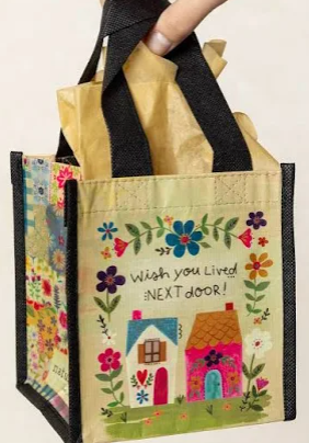 Small Happy Bag- Wish You Lived Next Door - Pine &amp; Moss