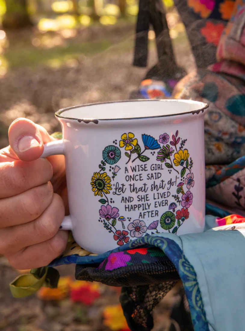 Camp Coffee Mug- A Wise Girl Once Said - Pine & Moss