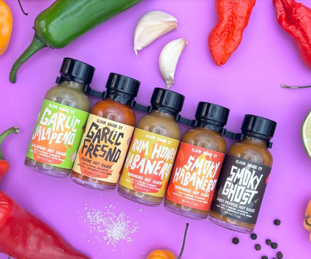 Elixir Sauce Co. Sampler