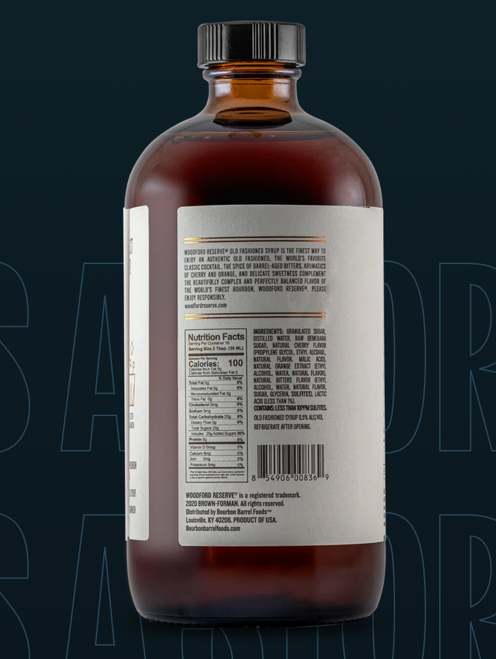 Woodford Reserve Chocolate Old Fashioned Cocktail Syrup 16 oz. - Pine &amp; Moss
