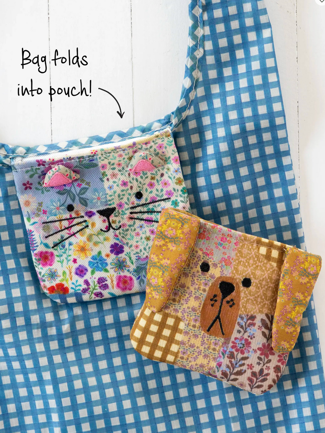 Reusable Market Tote Pouch- Two Styles