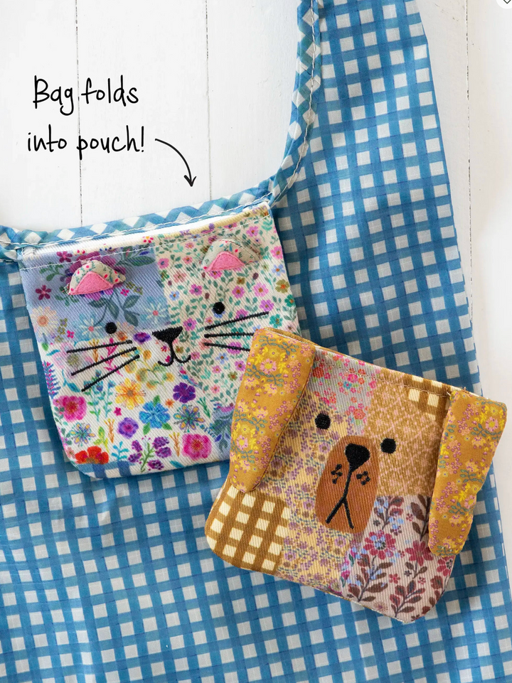 Reusable Market Tote Pouch- Two Styles