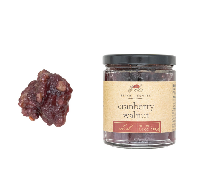 Finch +Fennel Cranberry Walnut Relish