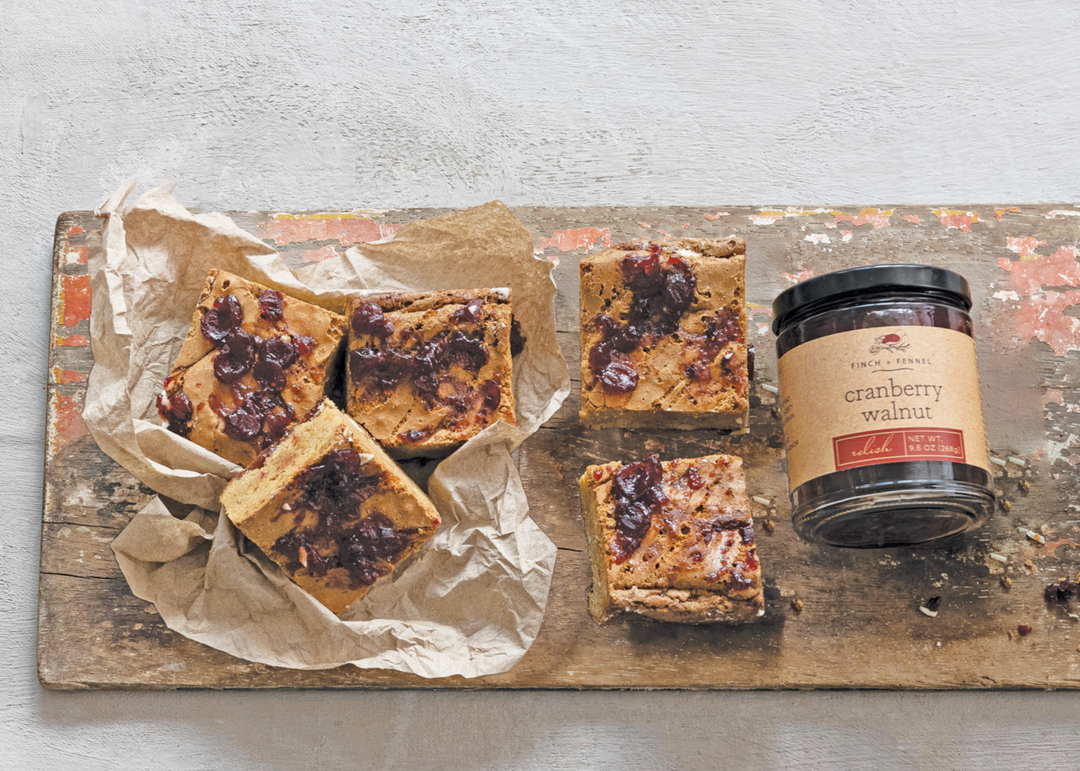 Finch +Fennel Cranberry Walnut Relish