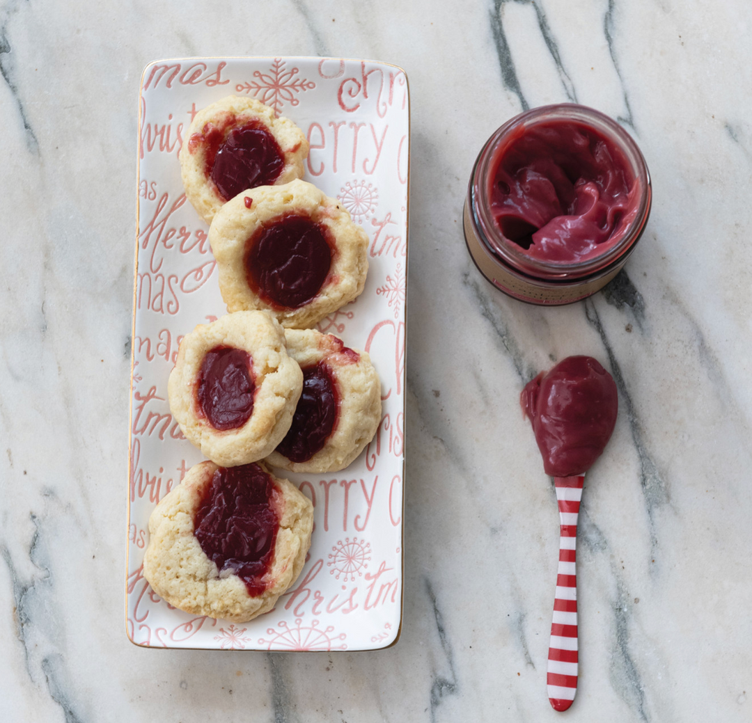 Finch +Fennel Cranberry Curd Sauce