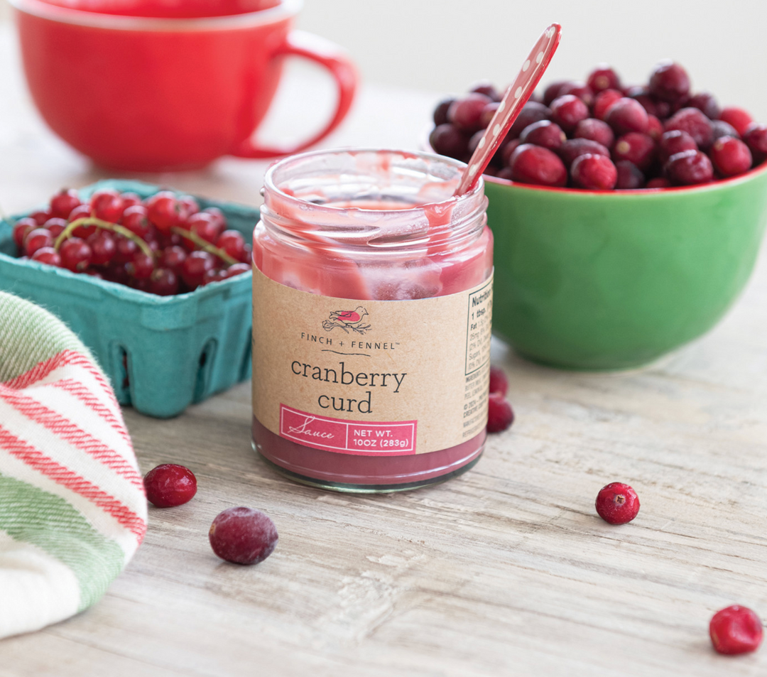 Finch +Fennel Cranberry Curd Sauce