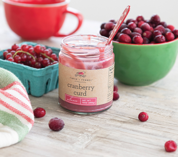 Finch +Fennel Cranberry Curd Sauce