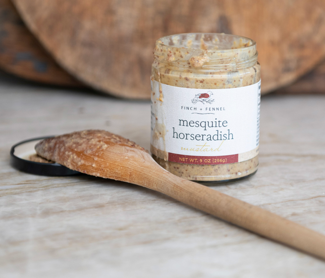 Finch + Fennel Mesquite Horseradish Mustard